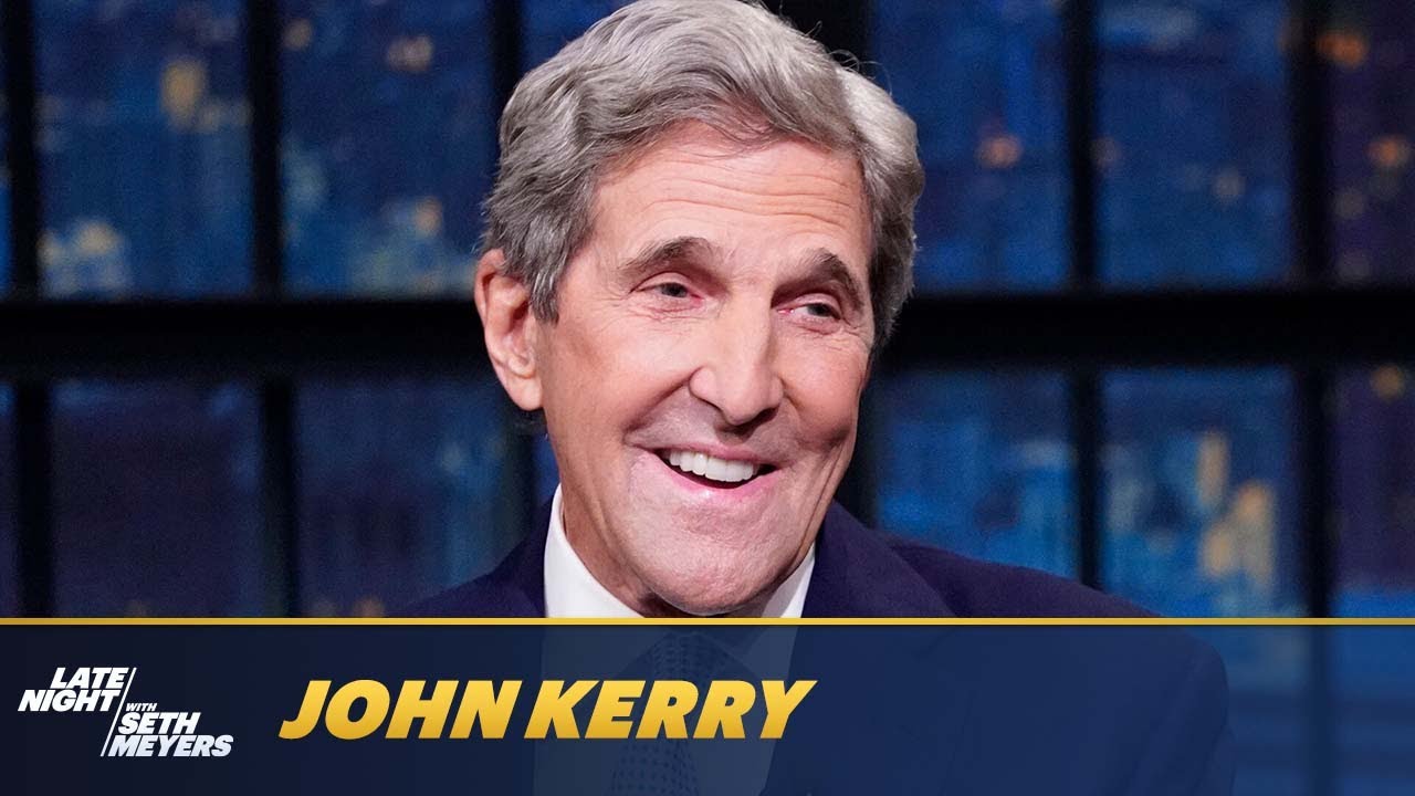 John Kerry Shares Why Young People Should Be Optimistic for the Climate's Future