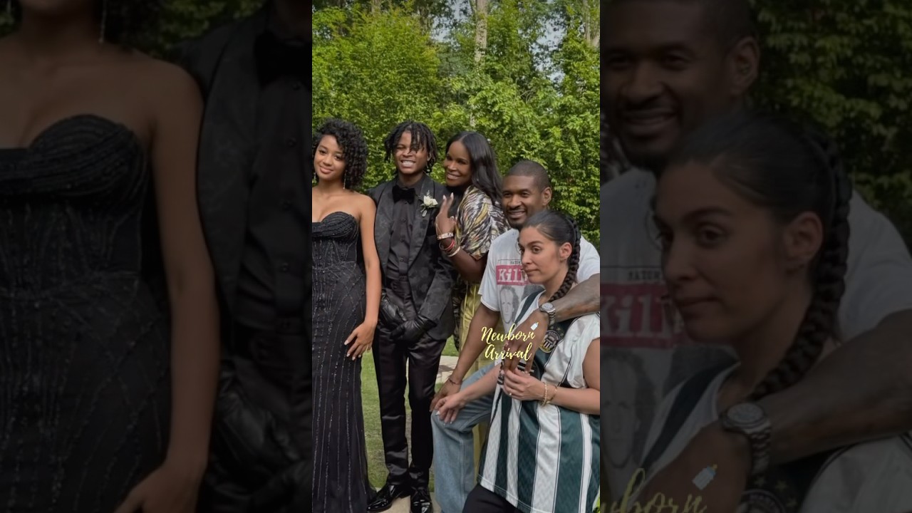 Good Morning 🤎♥️🩵 Usher & Tameka Foster’s Son Cinco’s Junior Prom