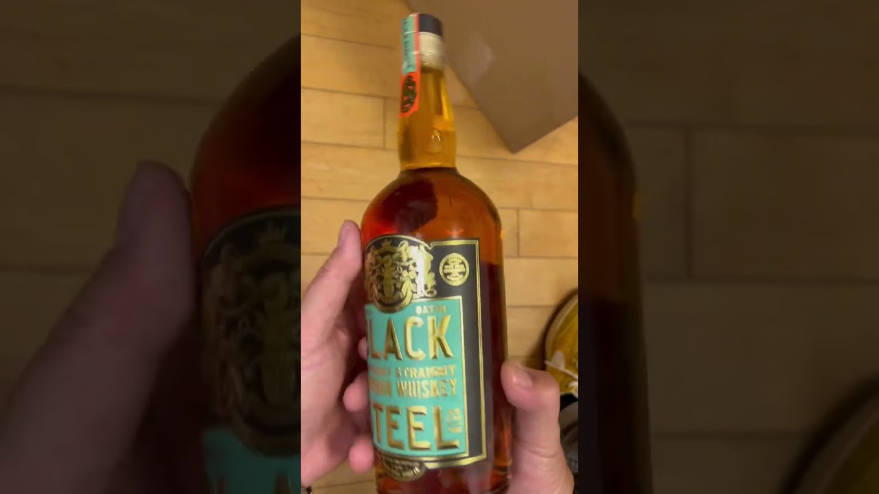 My Order of Dr. Disrespect’s Black Steel Bourbon Arrived!