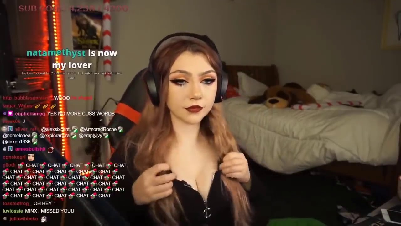 Minx giving viewers some content