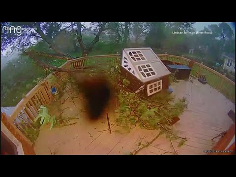 Virginia Beach tornado captured on Ring camera