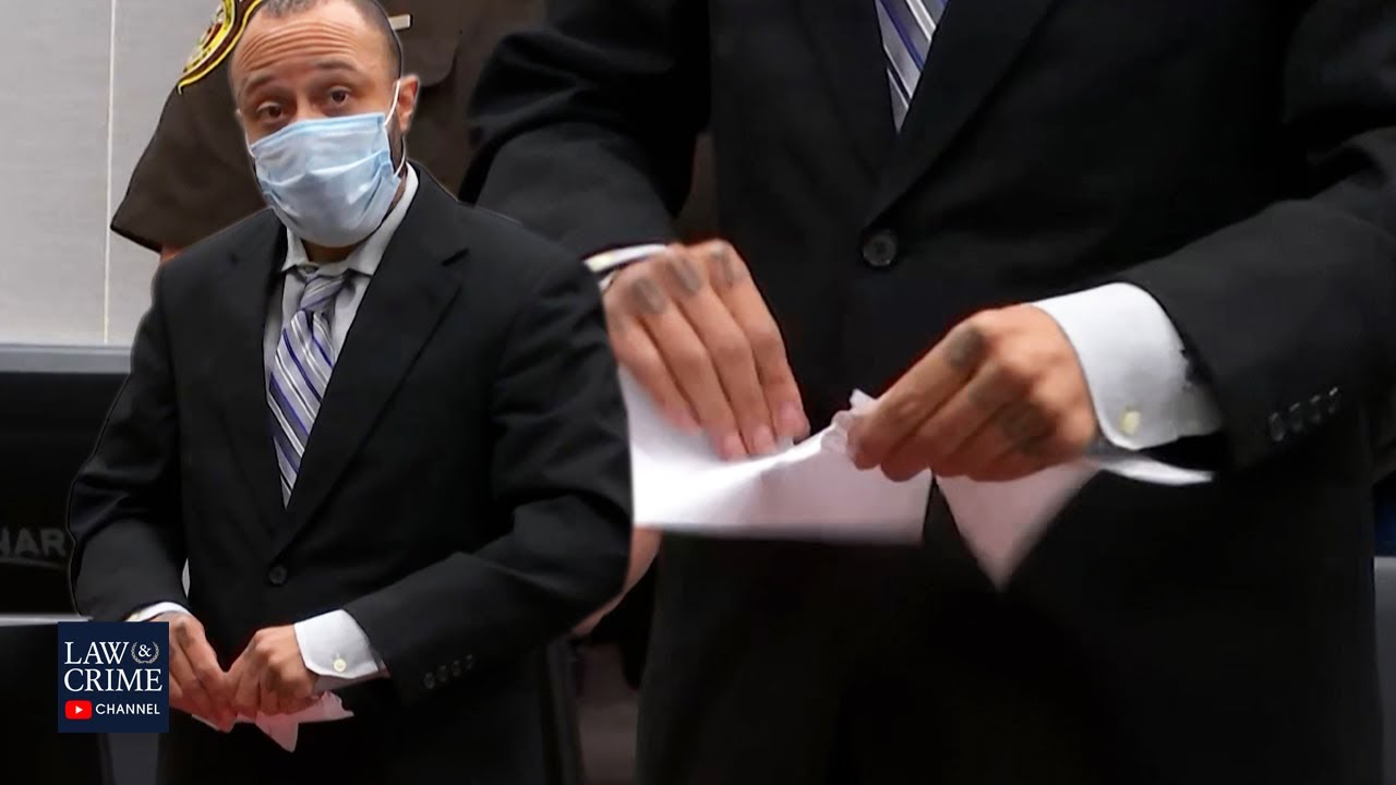 Darrell Brooks Rips Up Copy of Judge's Order on Jurisdiction