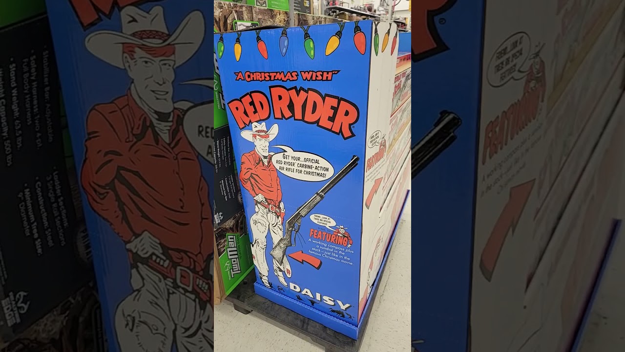 RED RYDER BB Gun Christmas story @walmart #shorts