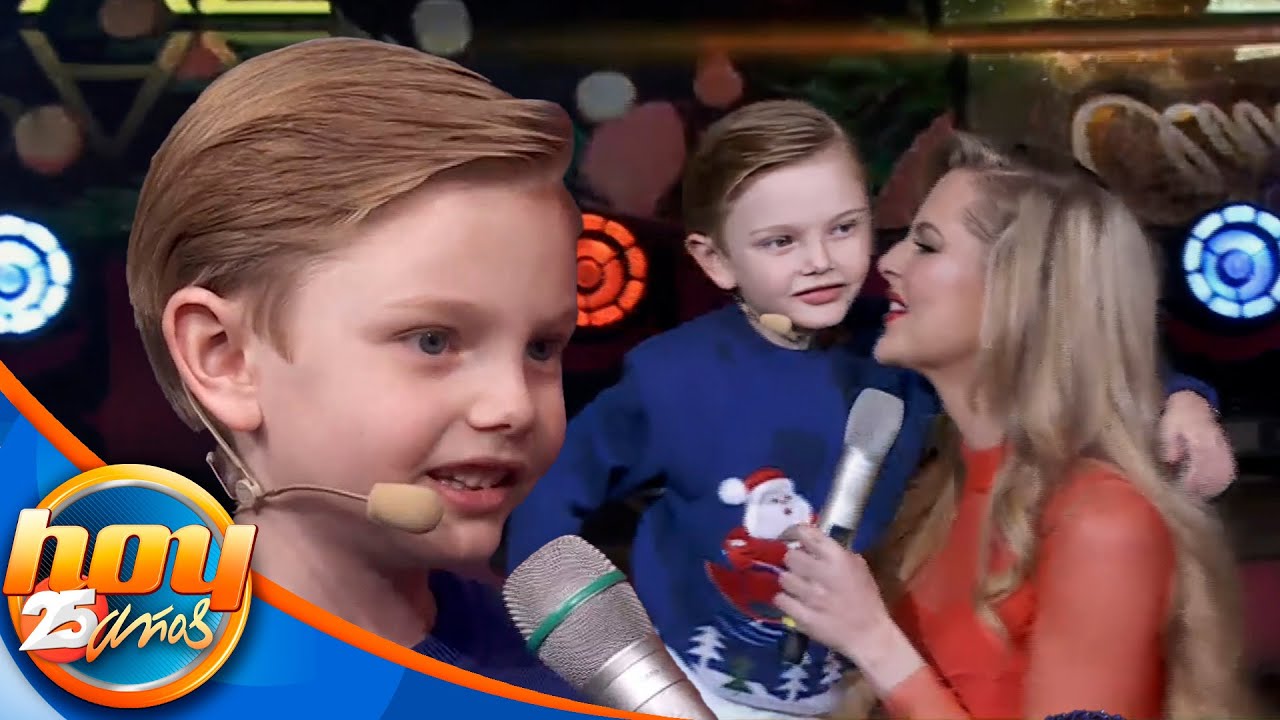 El gran debut de Matias, hijo de Marjorie de Sousa en televisión | Programa Hoy