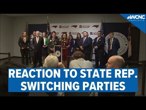 Voters react after State Rep. Tricia Cotham announces she's switching parties