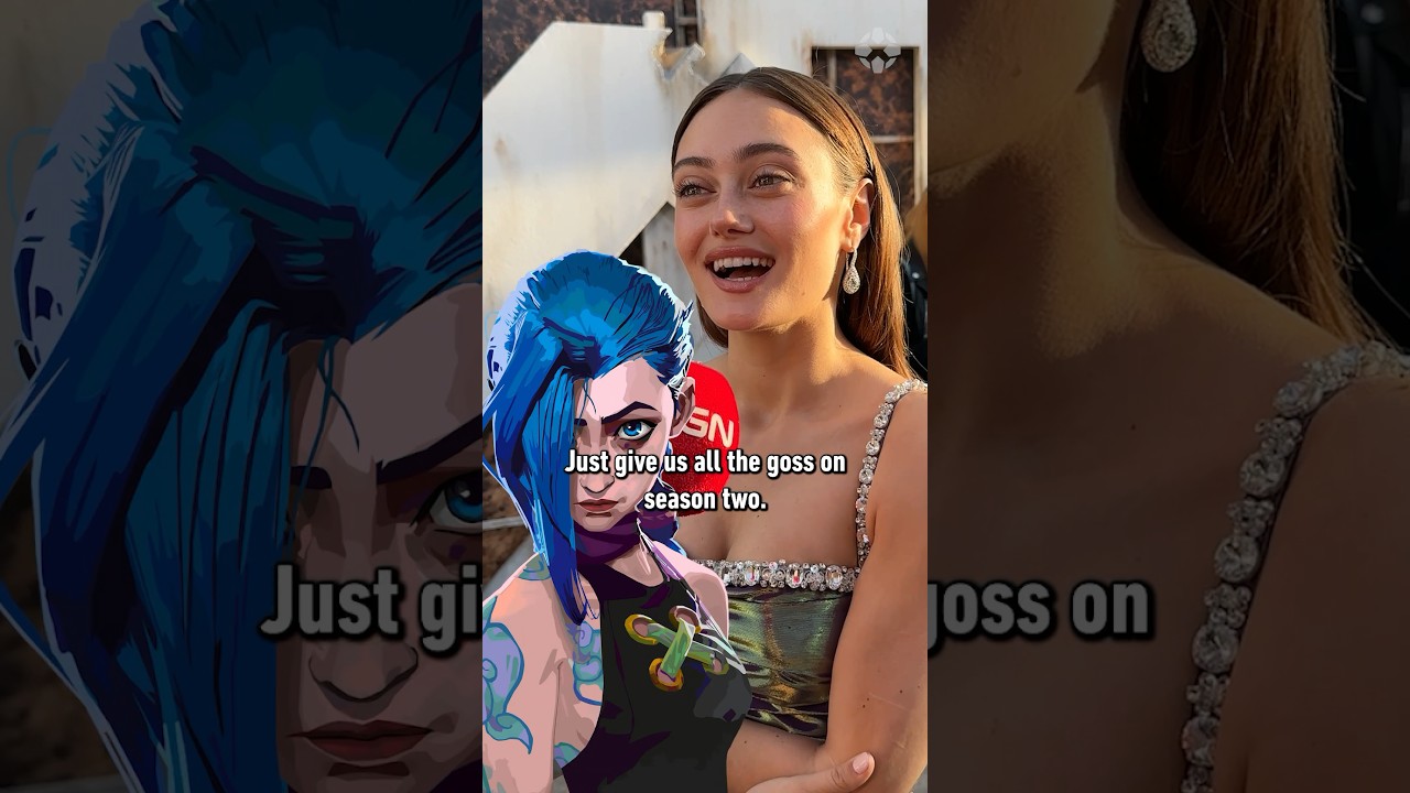 Fallout star Ella Purnell voices Jinx in Arcane and is tightlipped about S2! #fallout #tv #arcane