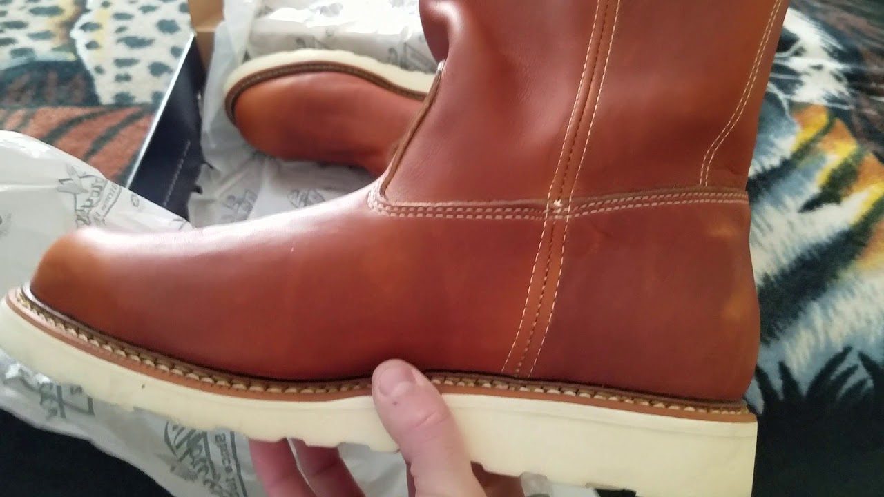 Thorogoods Wellington wedge boots