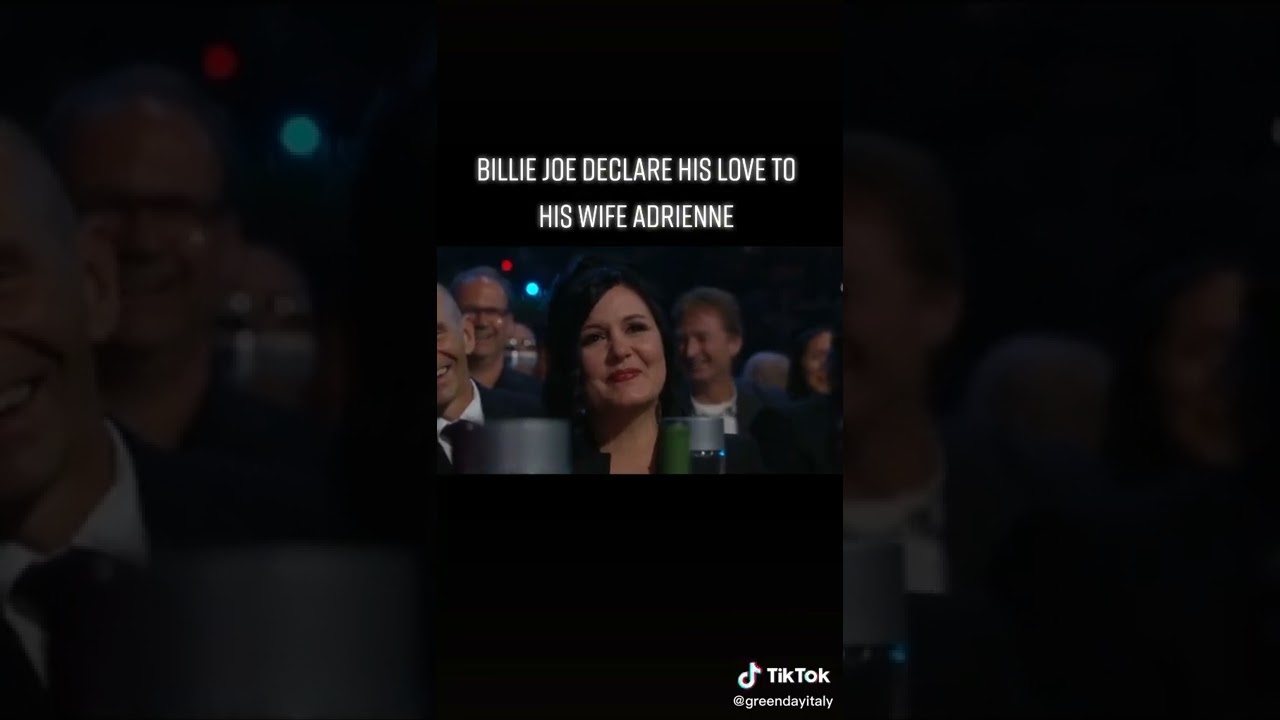 Billie Joe Armstrong declare his love to Adrienne