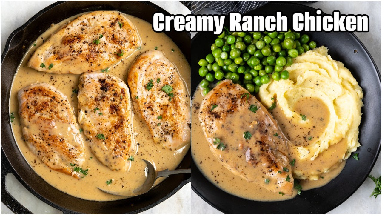 Creamy Ranch Chicken Recipe