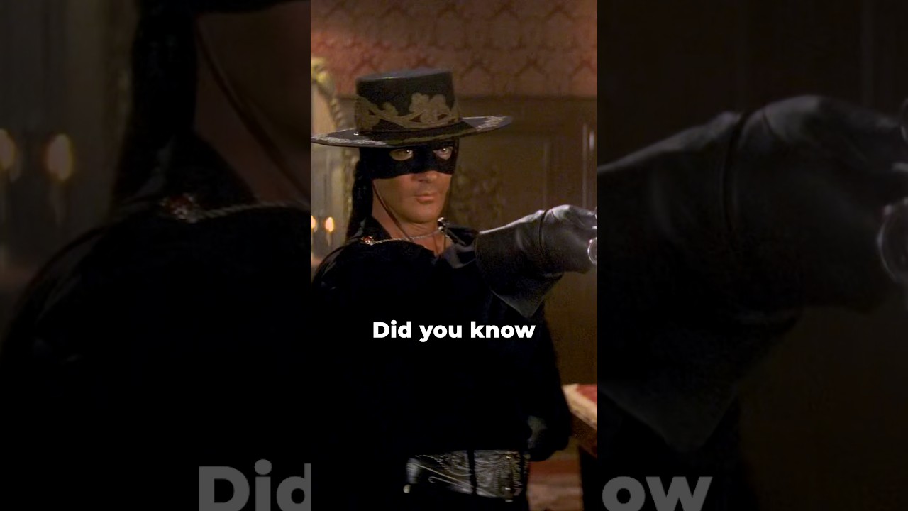 Did you know for The Mask of Zorro?