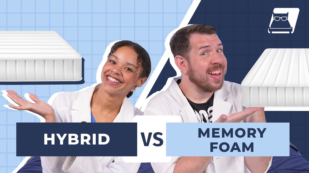 Memory Foam Vs Hybrid Mattresses - Which Is Better For You?