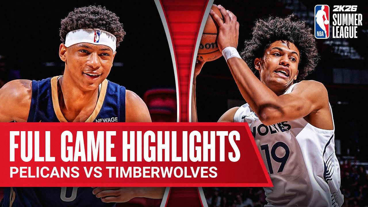 TIMBERWOLVES vs PELICANS | NBA SUMMER LEAGUE | FULL GAME HIGHLIGHTS | July 10, 2025