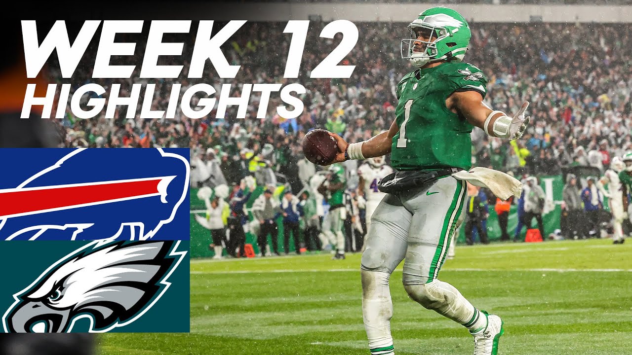 Bills vs Eagles | 2023 Week 12 Highlights