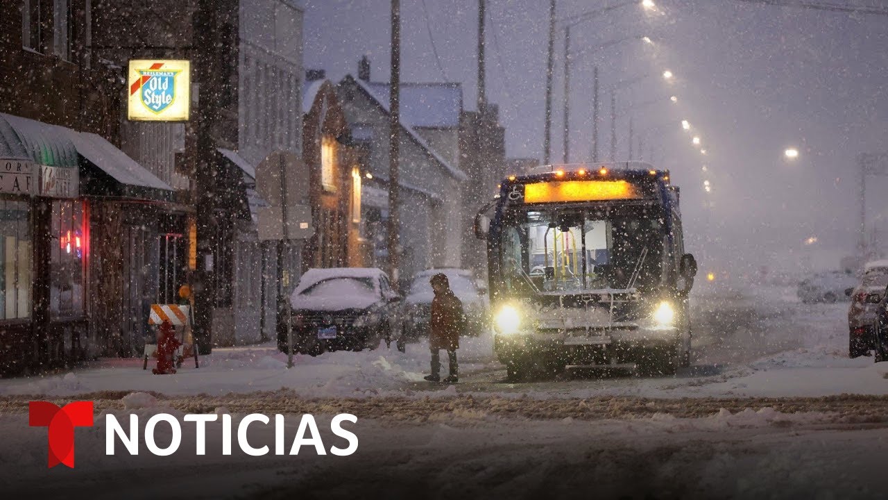 La tormenta invernal puede provocar temperaturas por debajo de los -30°F | Noticias Telemundo
