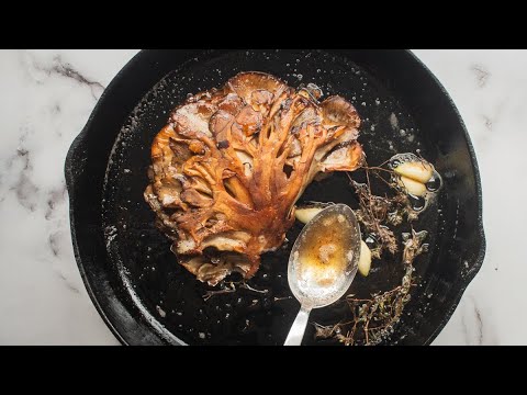 Hen of the Woods Mushroom Steaks