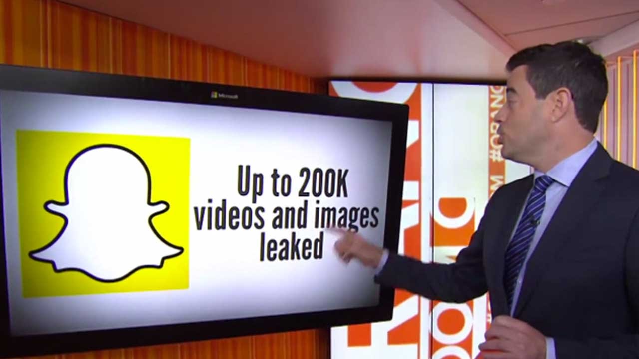 Snapchat Photos Leaked By Hackers | TODAY