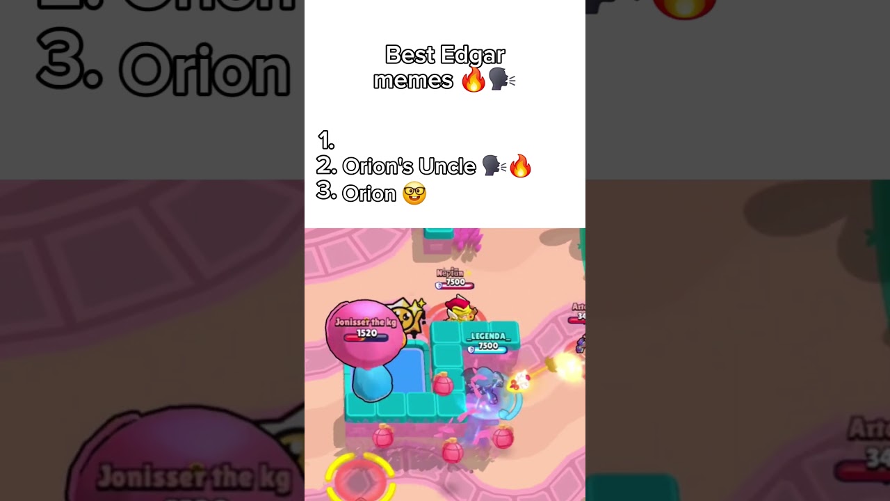 Best Edgar Memes🔥 #мем #brawlstars #funny #brawlstarsshorts #memes #bs #топ #viralvideo #viral