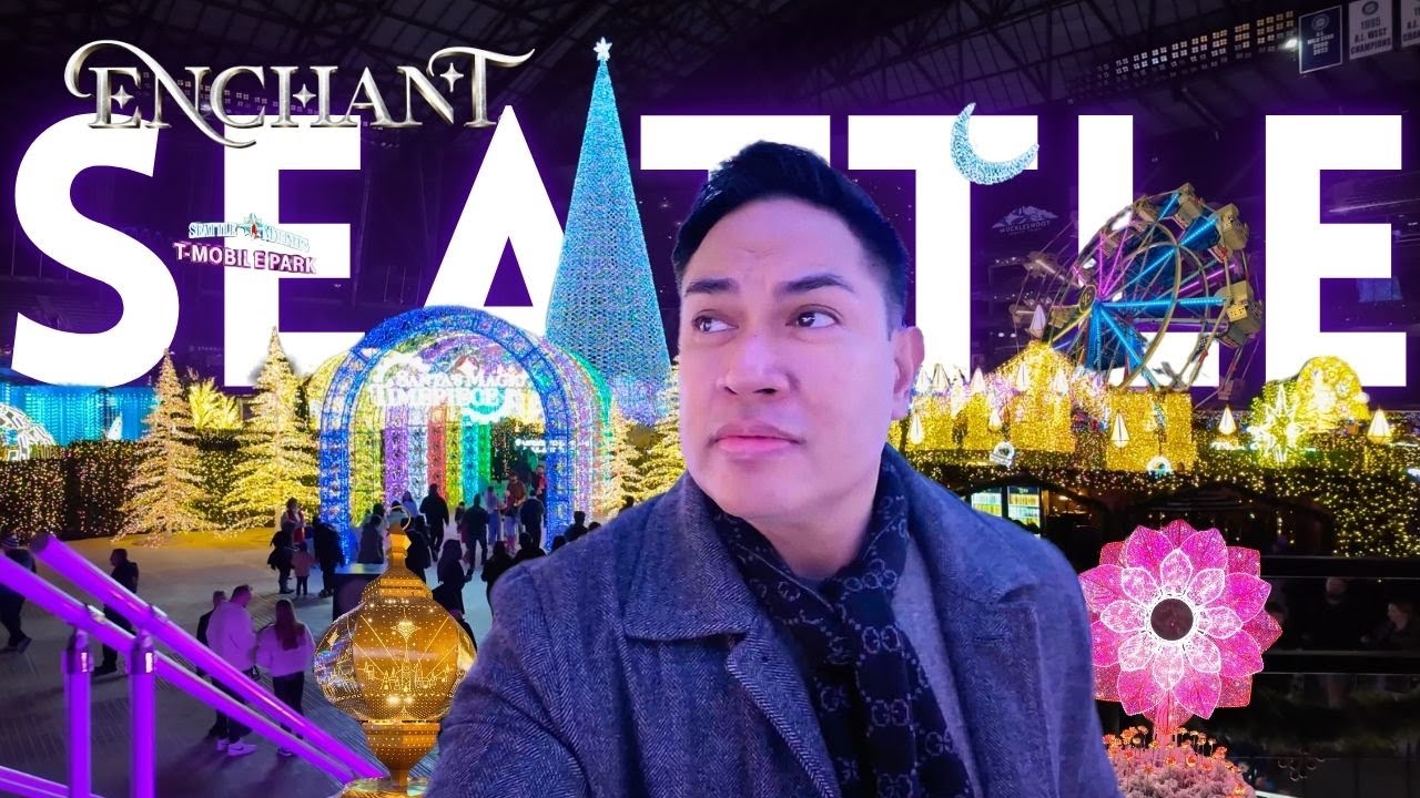 Enchant Christmas: Seattle's Winter Magic! T-mobile Park 4k