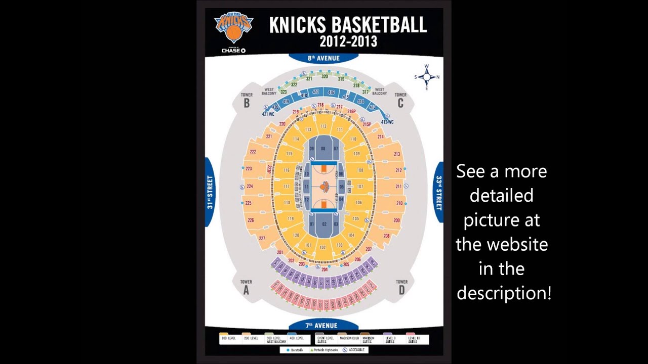 MSG Seating Chart