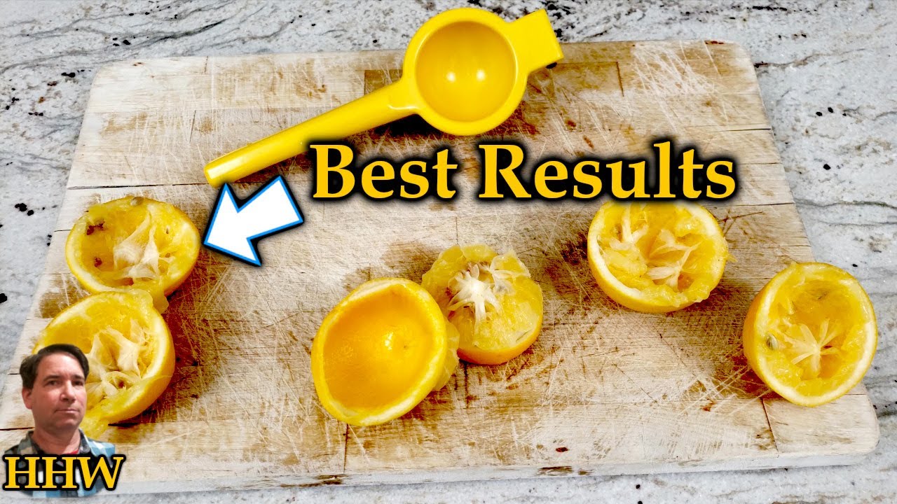 The Secret Way to Use a Lemon Squeezer | KGC 19