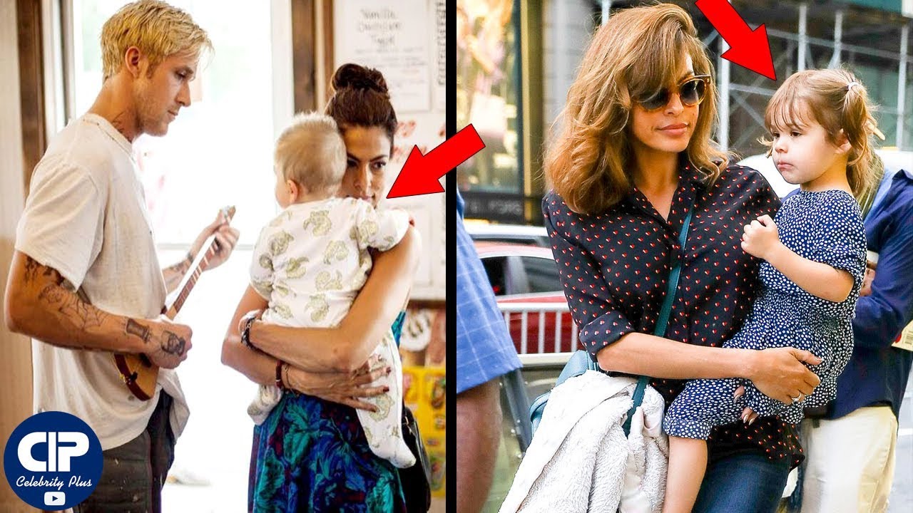 Ryan Gosling's Daughters 2017 | Amada Lee Gosling, Esmeralda Amada Gosling