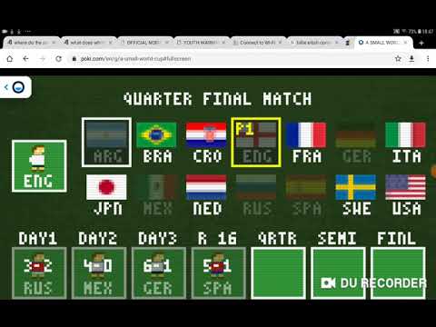 OMG!!!!!!!!!!!! I WON A SMALL WORLD CUP!!!!!! (Poki)