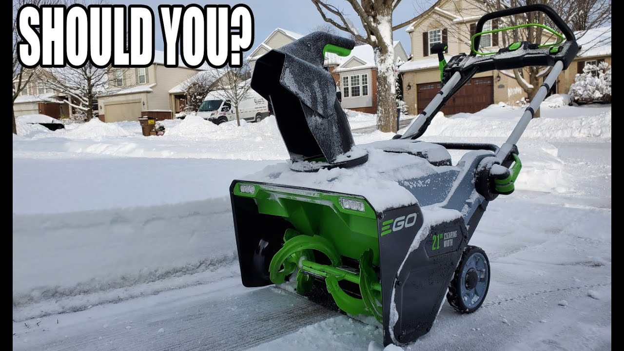 EGO Electric Snow Blower 1 Year Later.........Was It Worth It?