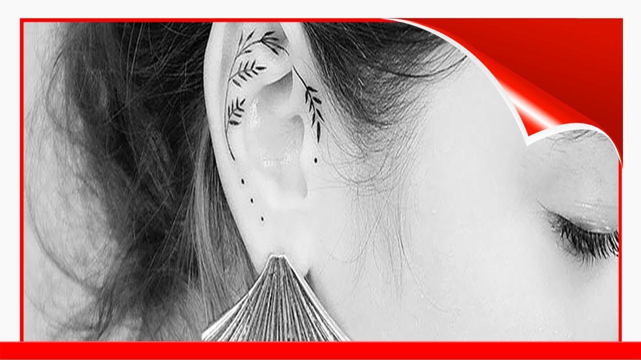 45 Ear Tattoo Ideas For Your Next Ink 🥰