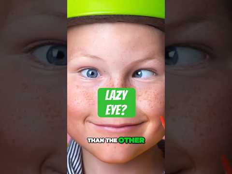 The Truth About Lazy Eye: Debunking the Misconceptions #lazyeye #amblyopia #optometry
