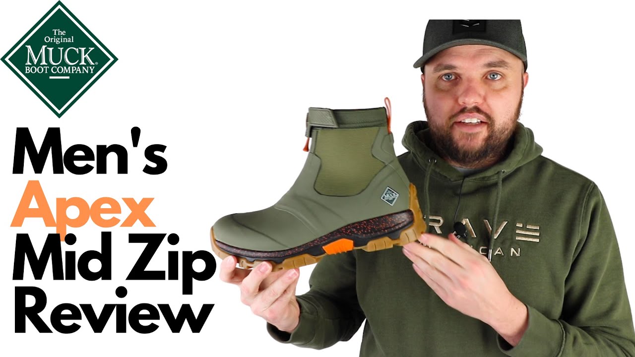 Muck Boot Men's Apex Mid Zip Boot Review 2022
