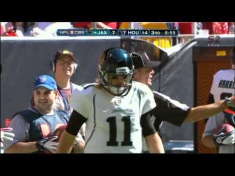 Blaine Gabbert on Brian Cushing: woah there Mother F****r!