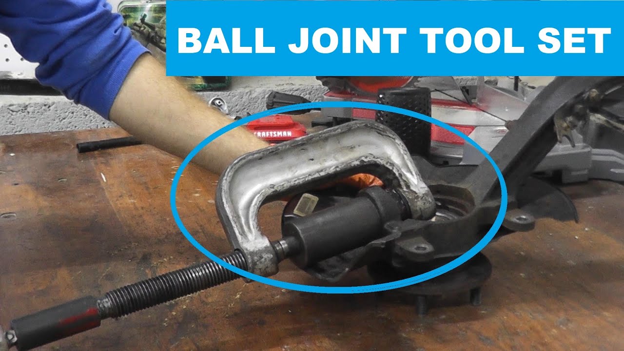 How To Use A Ball Joint Press Tool Set