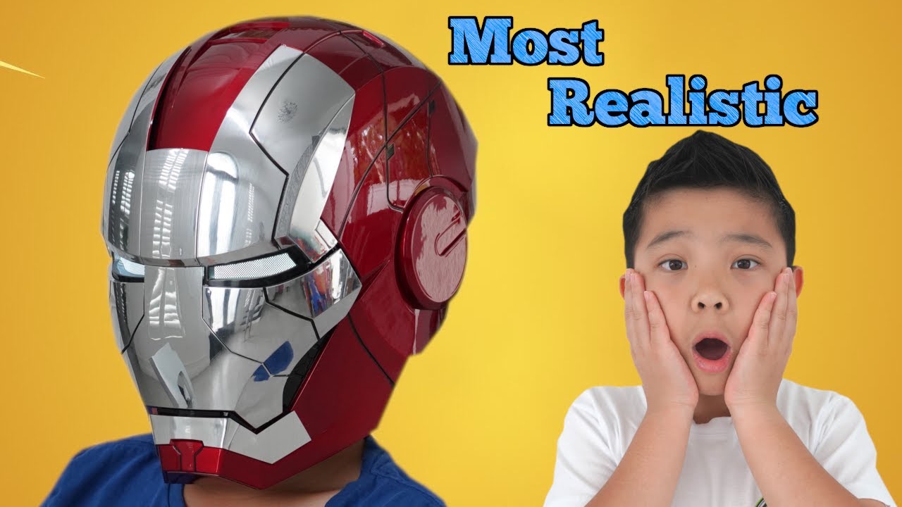 Most Realistic Iron Man Helmet Ever CKN