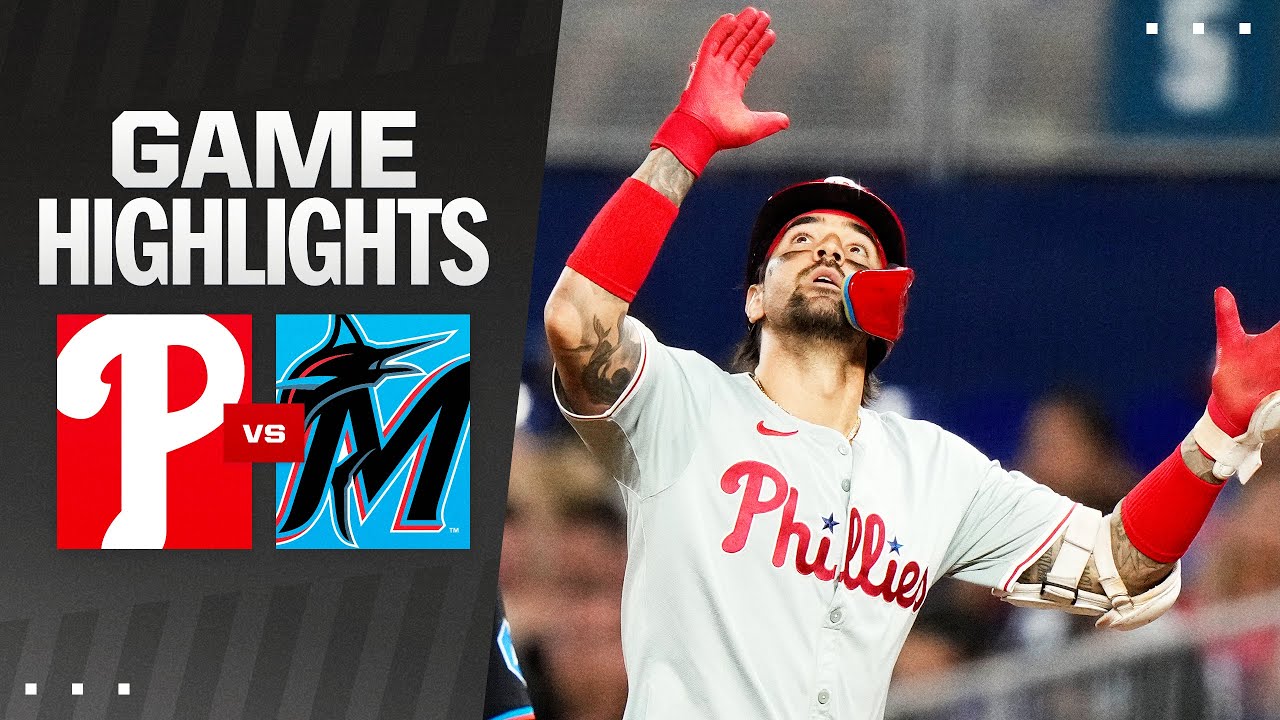 Phillies vs. Marlins Game Highlights (9/6/24) | MLB Highlights