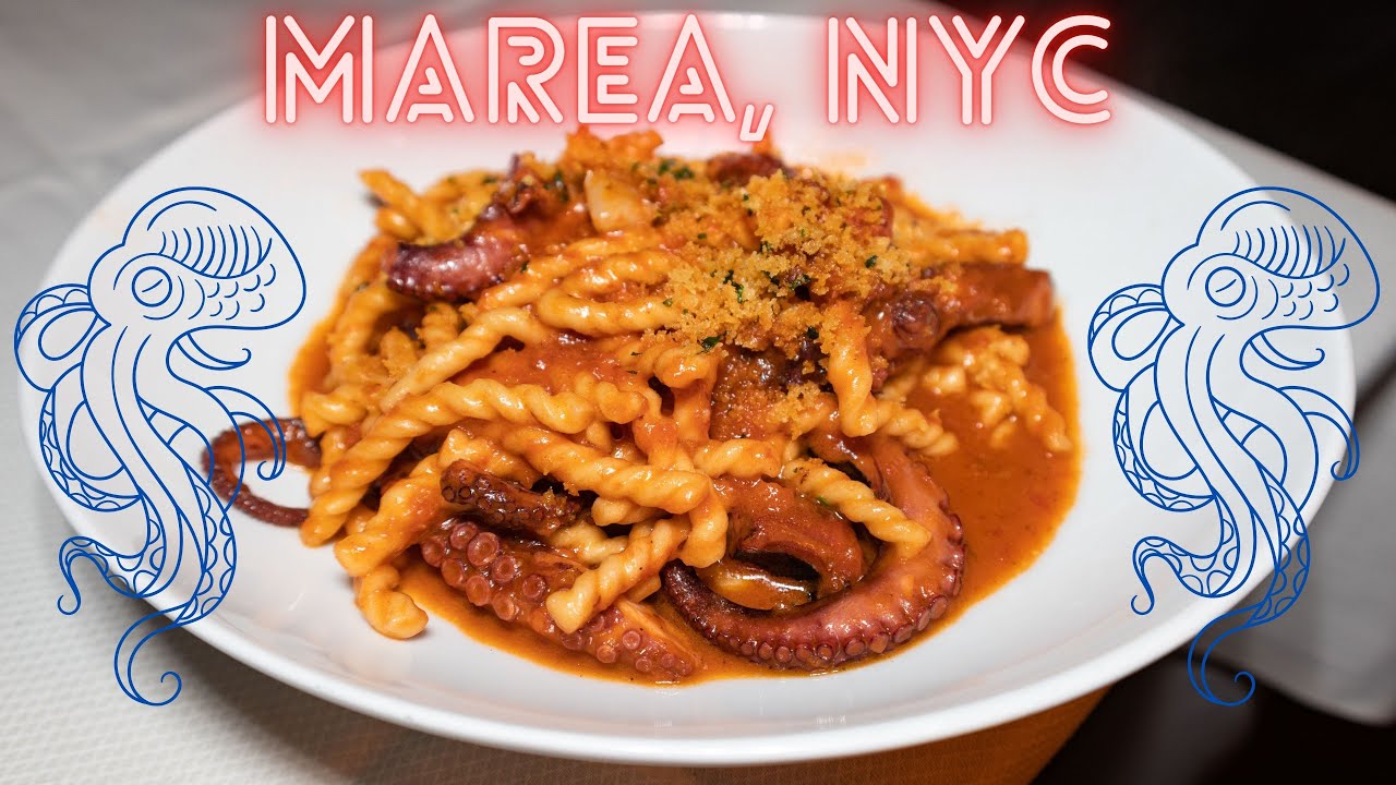 Marea NYC. One MICHELIN STAR. Eating at One of THE BEST Italian Restaurants