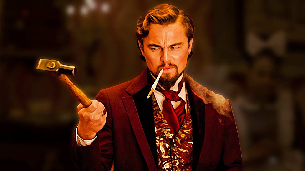 DJANGO UNCHAINED [2012] Scene: "The right N*gger"/Calvin snaps.