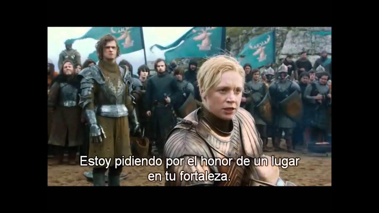brienne of tarth vs the flowers knight ( hd 1080p)