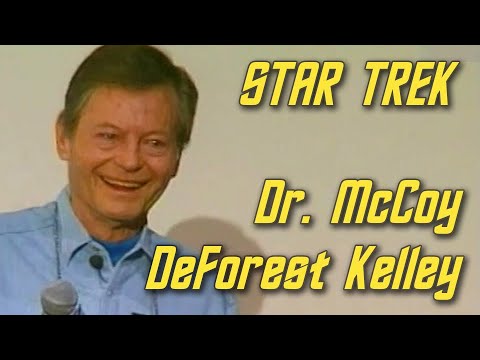 A Conversation with DeForest Kelley, Star Trek's Dr. McCoy (1994) #startrek #startrektos #drmccoy