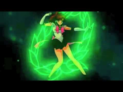 Sailor Jupiter's Transformations & Attacks Englsih