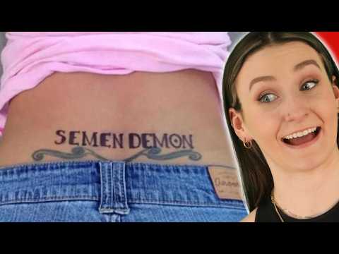 Funniest Tramp Stamp Tattoos People Regret Getting