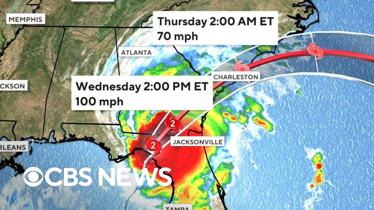 Inland Florida conditions deteriorating as Hurricane Idalia moves through