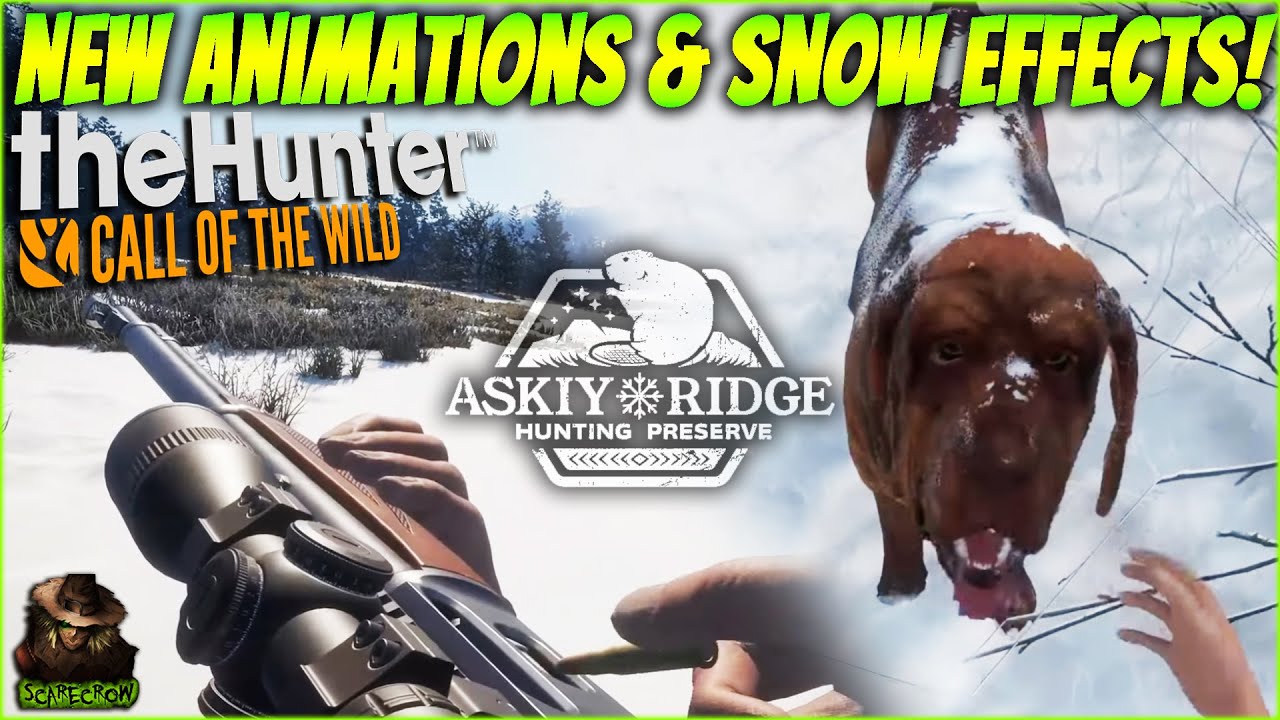 **NEW MAP INFO** New Animations, Moveable Snow System, & More! Call of the wild Askiy Ridge