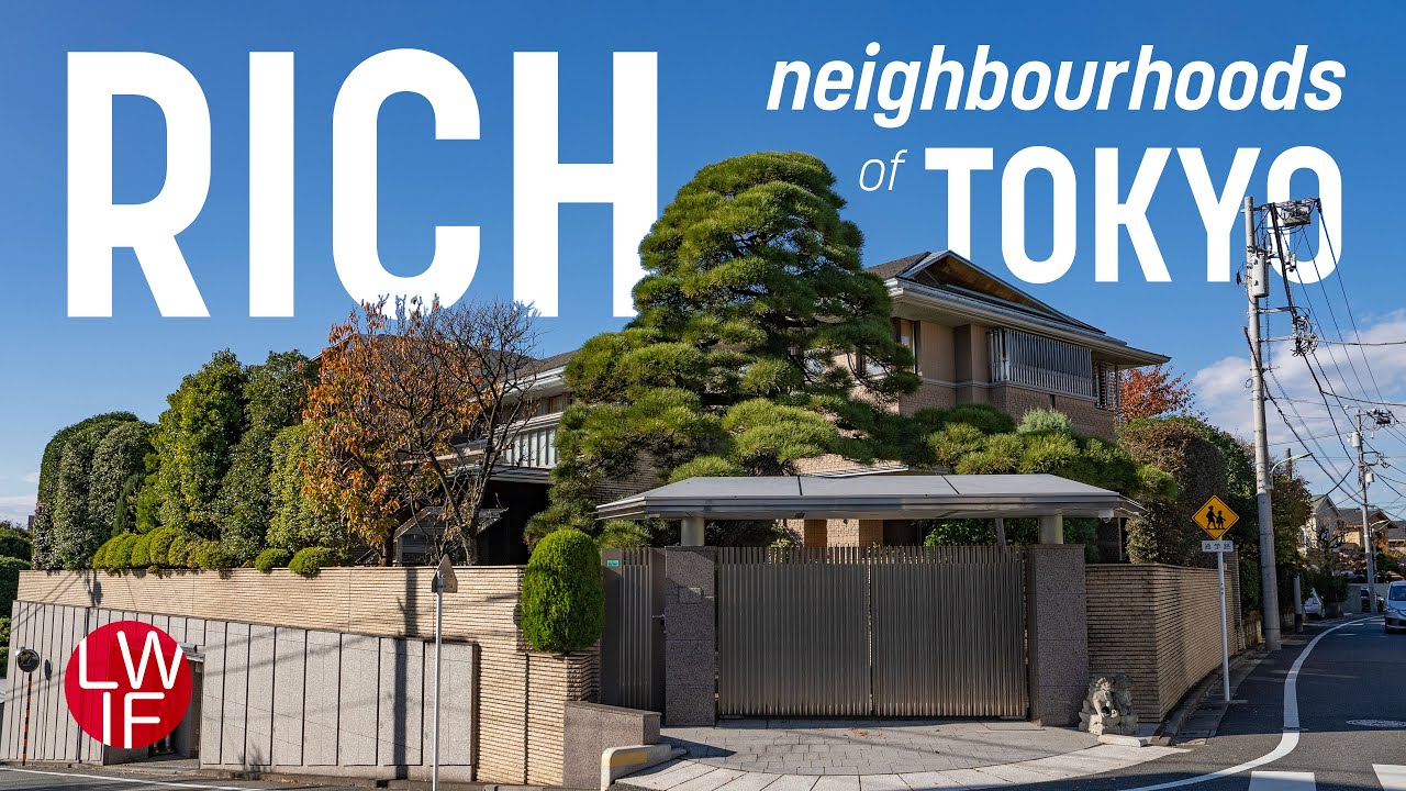What Rich Neighbourhoods in Tokyo are Like