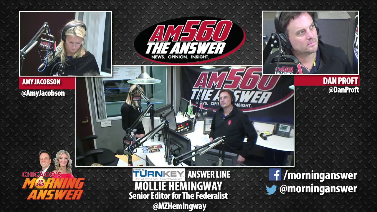 Chicago's Morning Answer - Mollie Hemingway - May 25, 2017