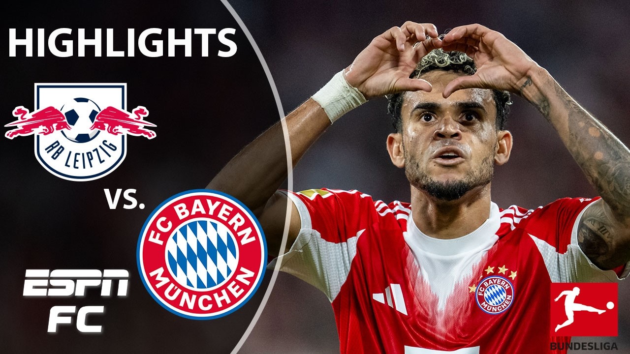 HARRY KANE HAT TRICK 🧢 RB Leipzig vs. Bayern Munich | Bundesliga Highlights | ESPN FC