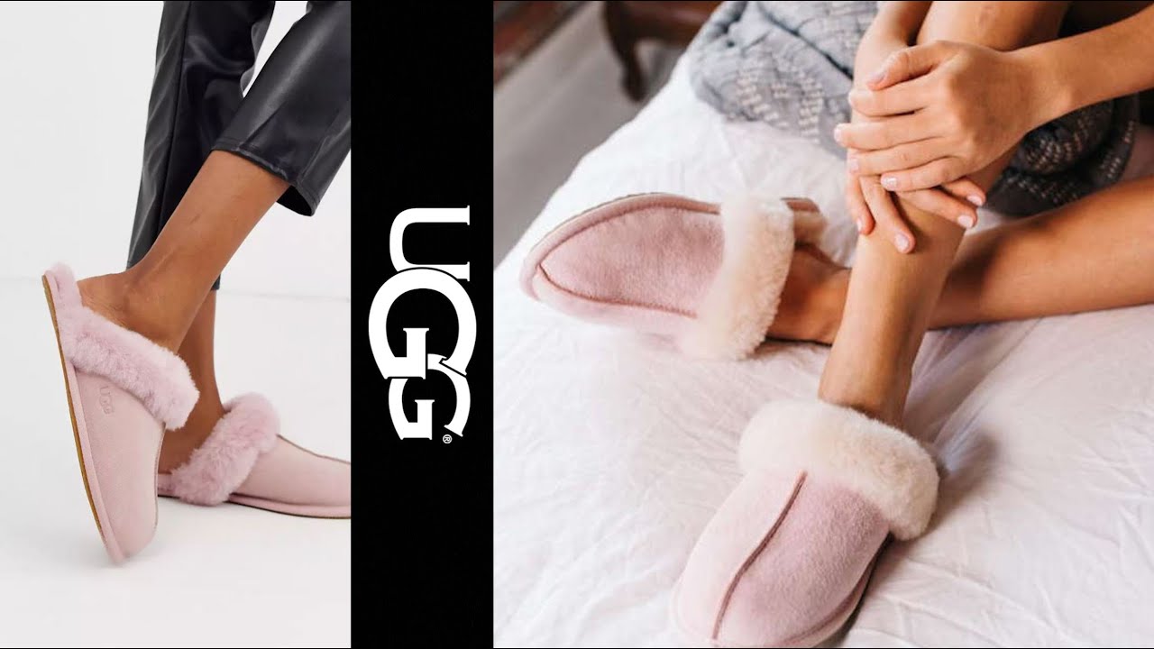 UGG Scuffette II Pink Slippers On Feet ~ OH YEAH Ugg Slippers Outfits