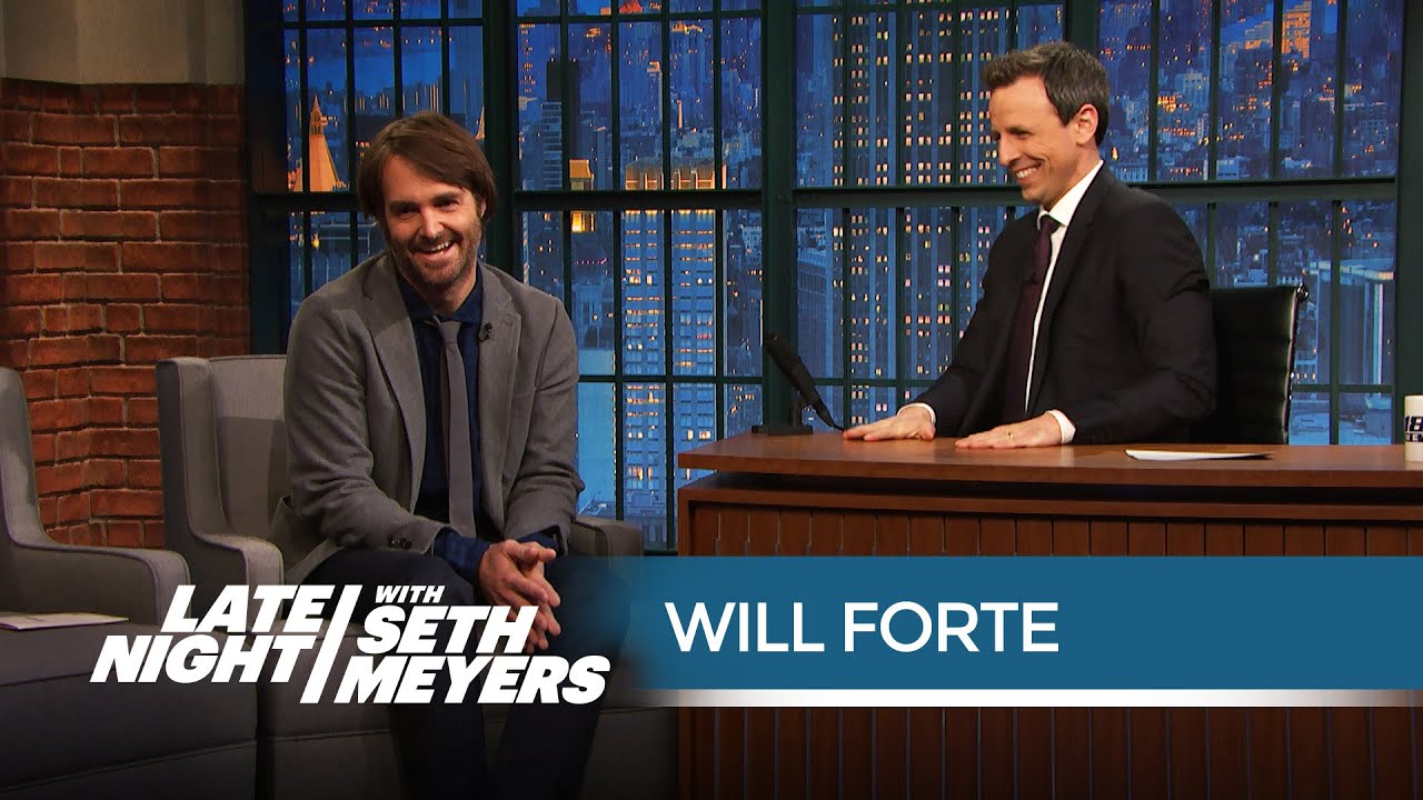 Watch the Hilarious Speech Will Forte Gave at Seth's Rehearsal Dinner - Late Night with Seth Meyers