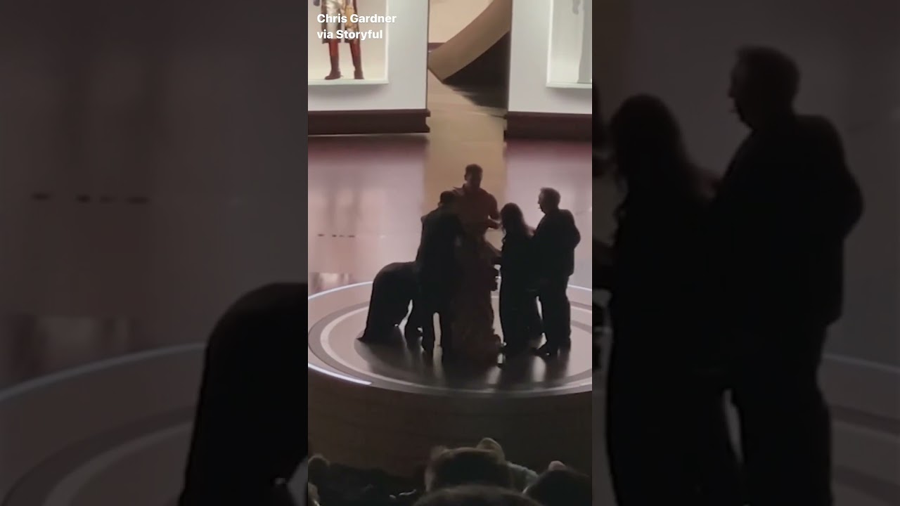 John Cena Quickly Fitted With Robe After Nude Oscars Skit