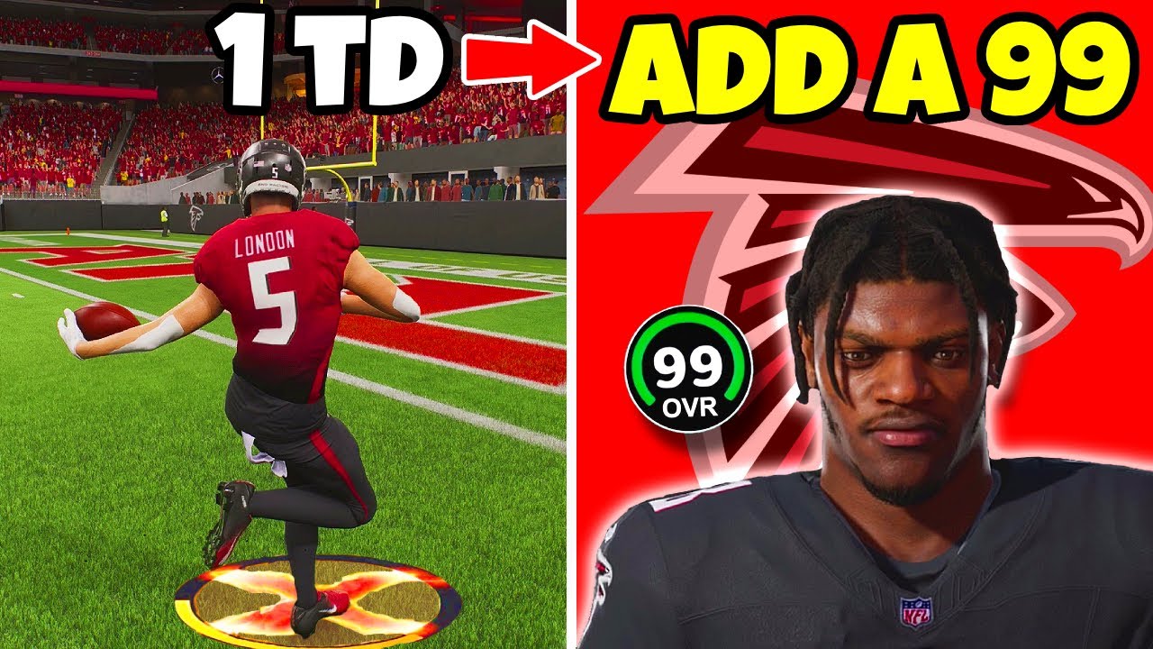 Score A Touchdown = Add A 99 Overall To The Falcons
