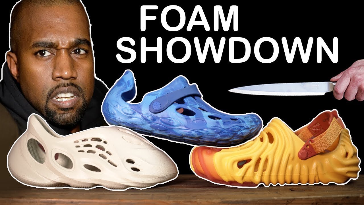 Top 3 foam clogs - Yeezy vs Croc vs Merrell